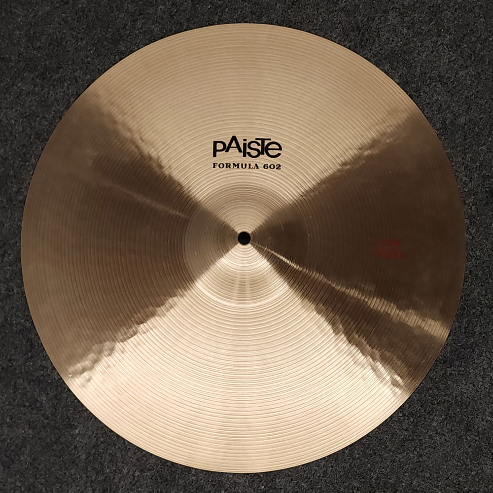 Used Paiste 602 Thin Crash Cymbal 18" - Drum Center Of Portsmouth