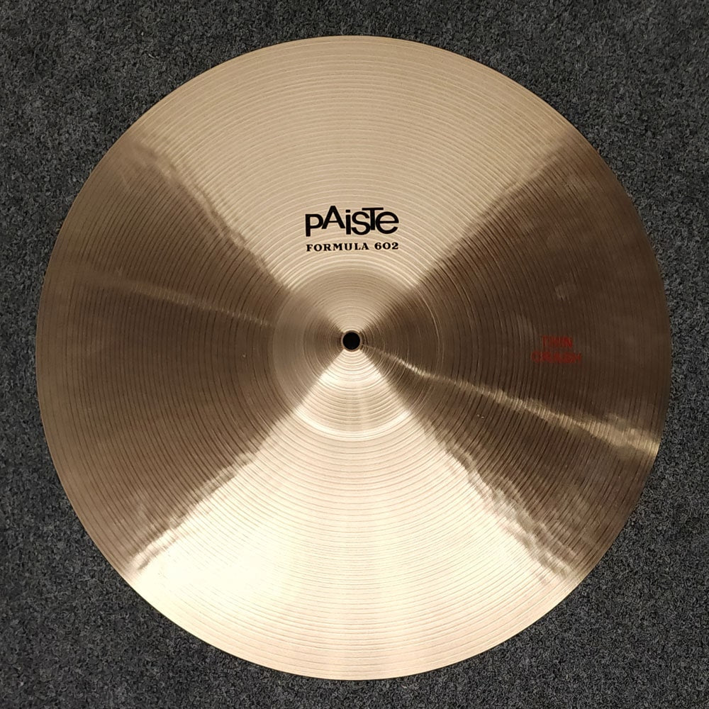 Used Paiste 602 Thin Crash Cymbal 19" - Drum Center Of Portsmouth