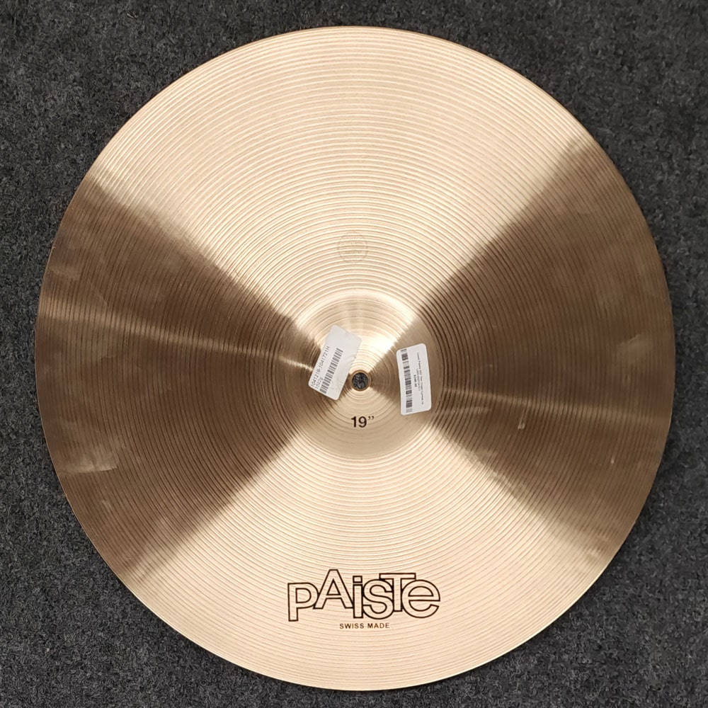 Used Paiste 602 Thin Crash Cymbal 19" - Drum Center Of Portsmouth