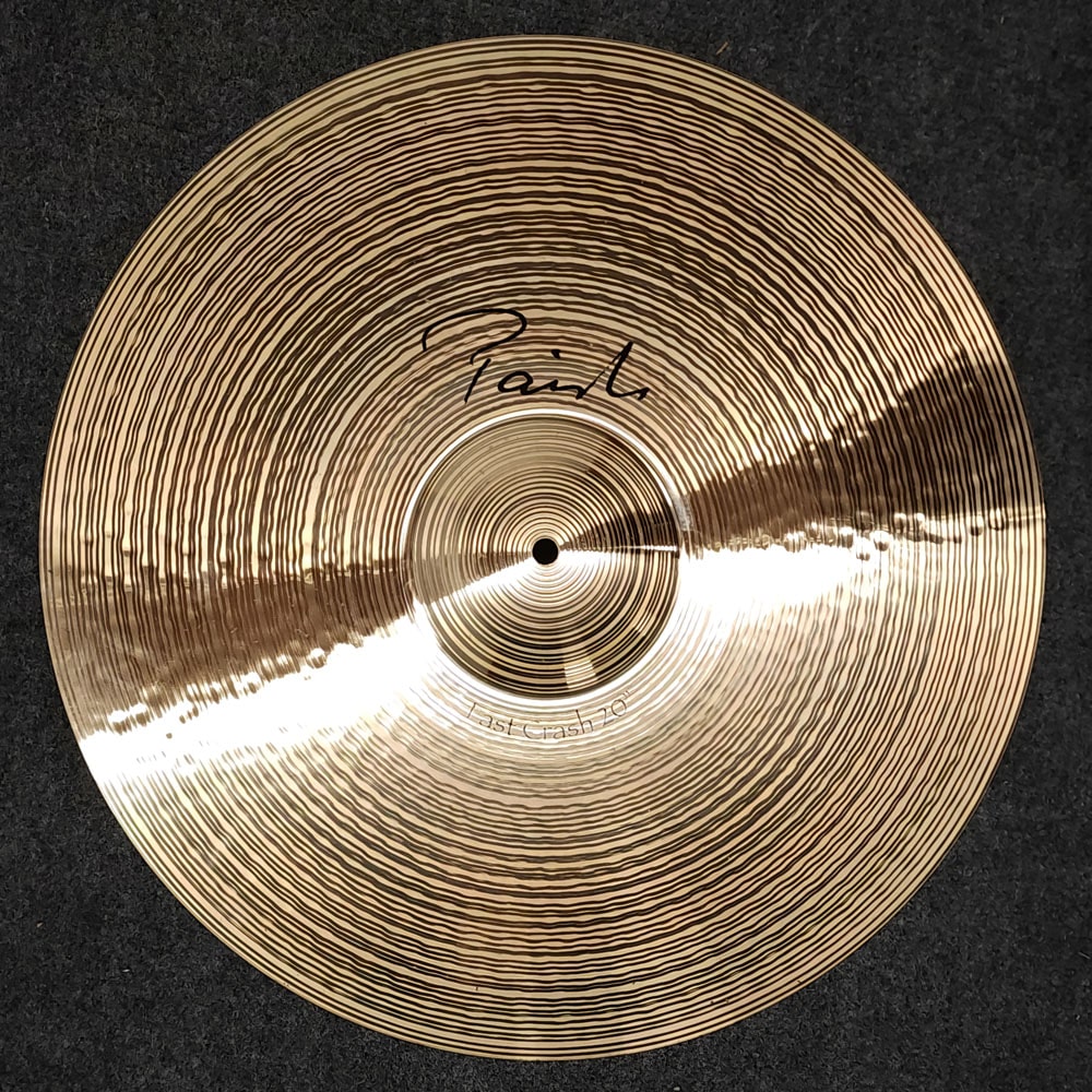 Used Paiste Signature Fast Crash Cymbal 20" - Drum Center Of Portsmouth