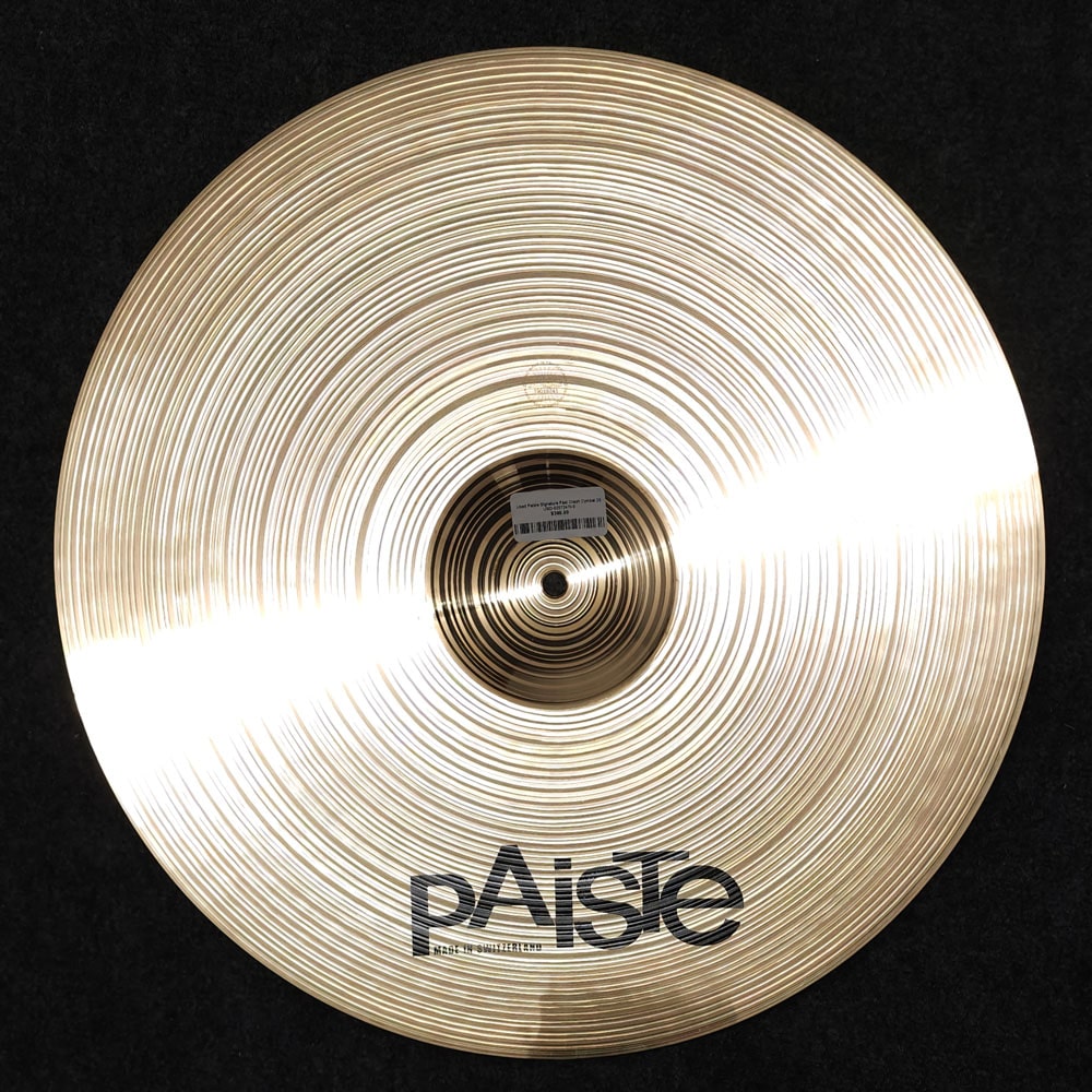 Used Paiste Signature Fast Crash Cymbal 20" - Drum Center Of Portsmouth