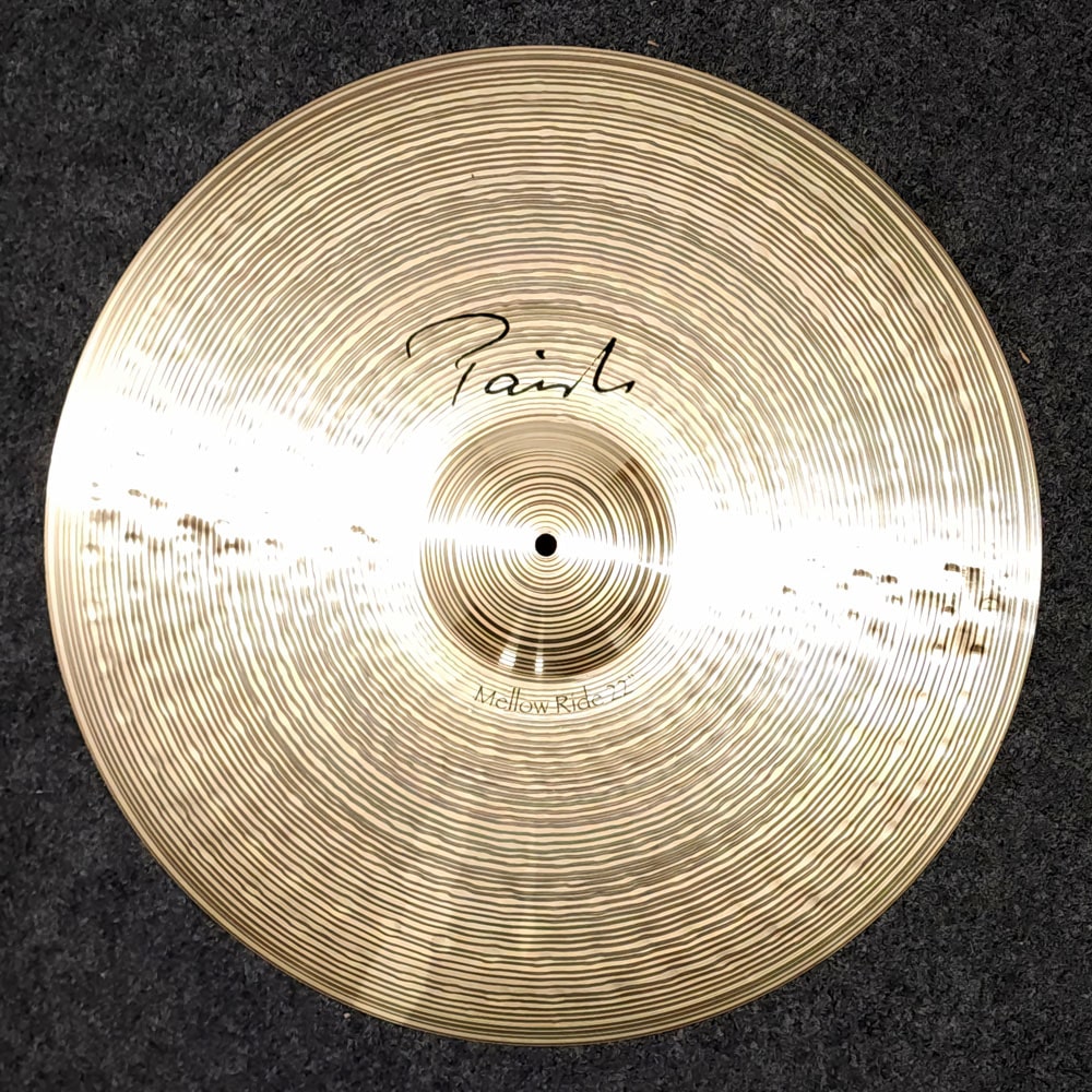 Used Paiste Signature Mellow Ride Cymbal 22" - Drum Center Of Portsmouth