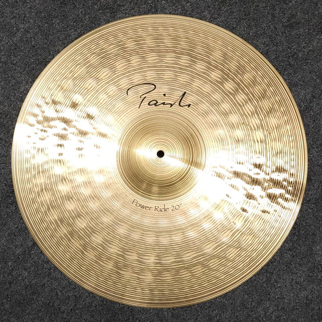 Used Paiste Signature Power Ride Cymbal 20" - Drum Center Of Portsmouth