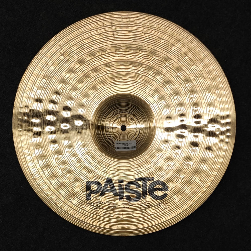 Used Paiste Signature Power Ride Cymbal 20" - Drum Center Of Portsmouth
