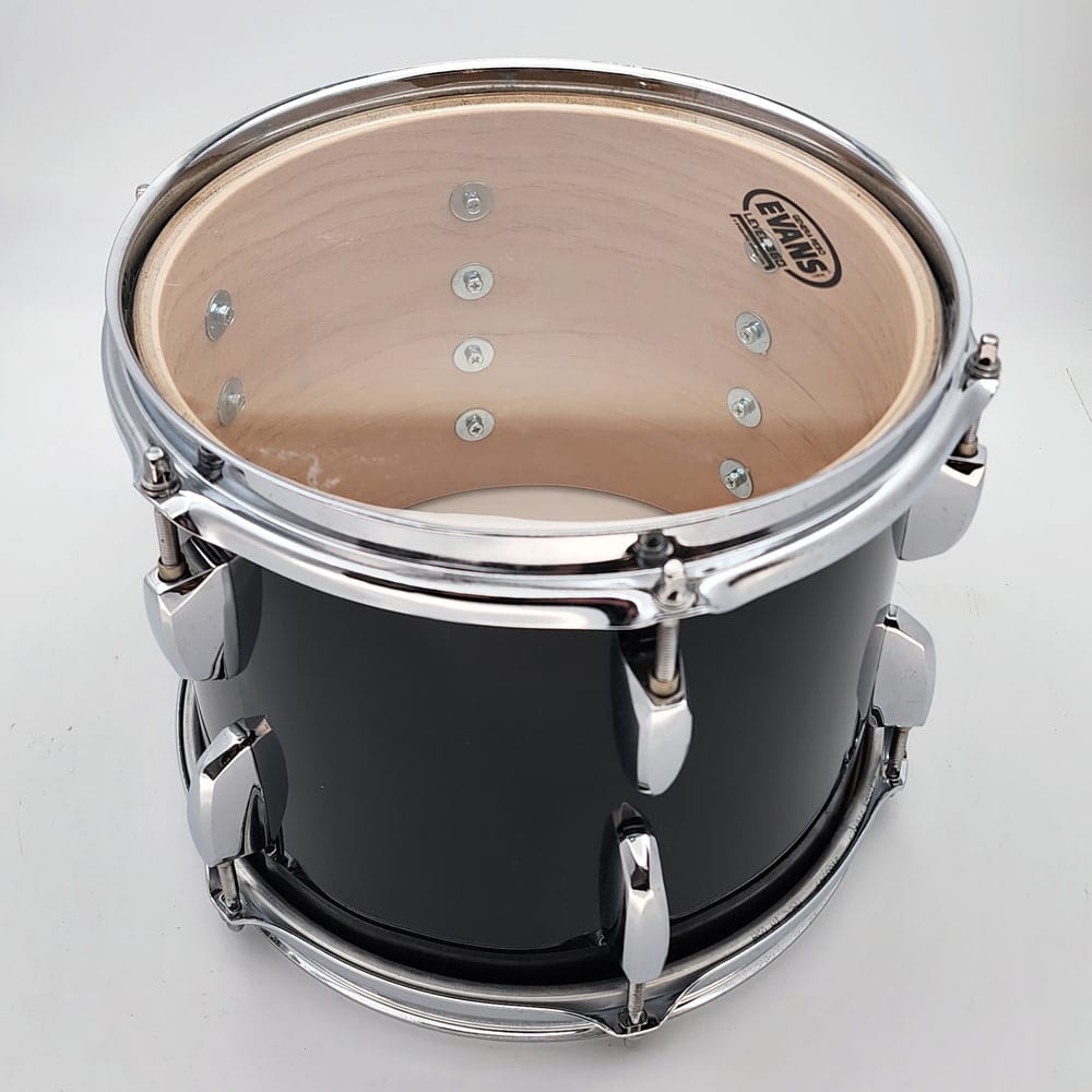 Used Pearl Export Tom 10x8 Black - Drum Center Of Portsmouth