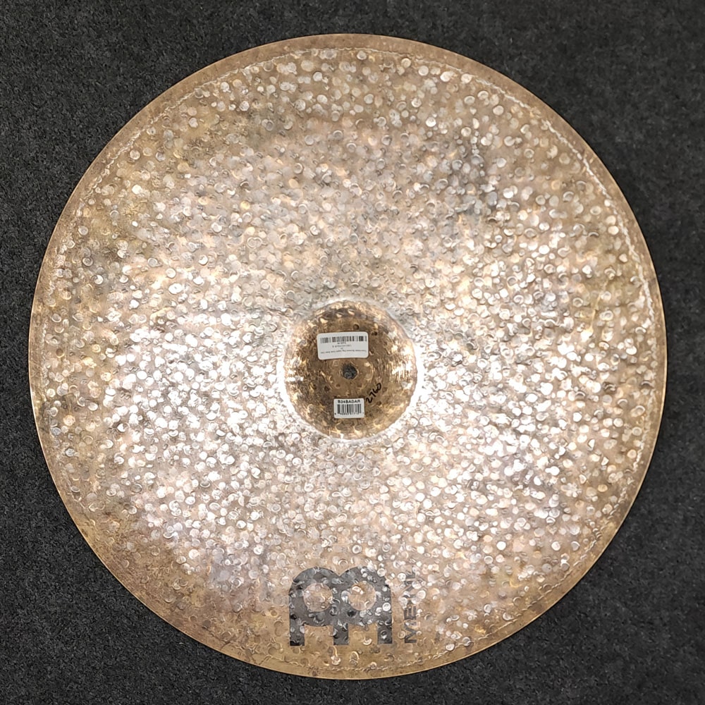 Used Meinl Byzance Big Apple Dark Ride Cymbal 24" - Very Good - Drum Center Of Portsmouth