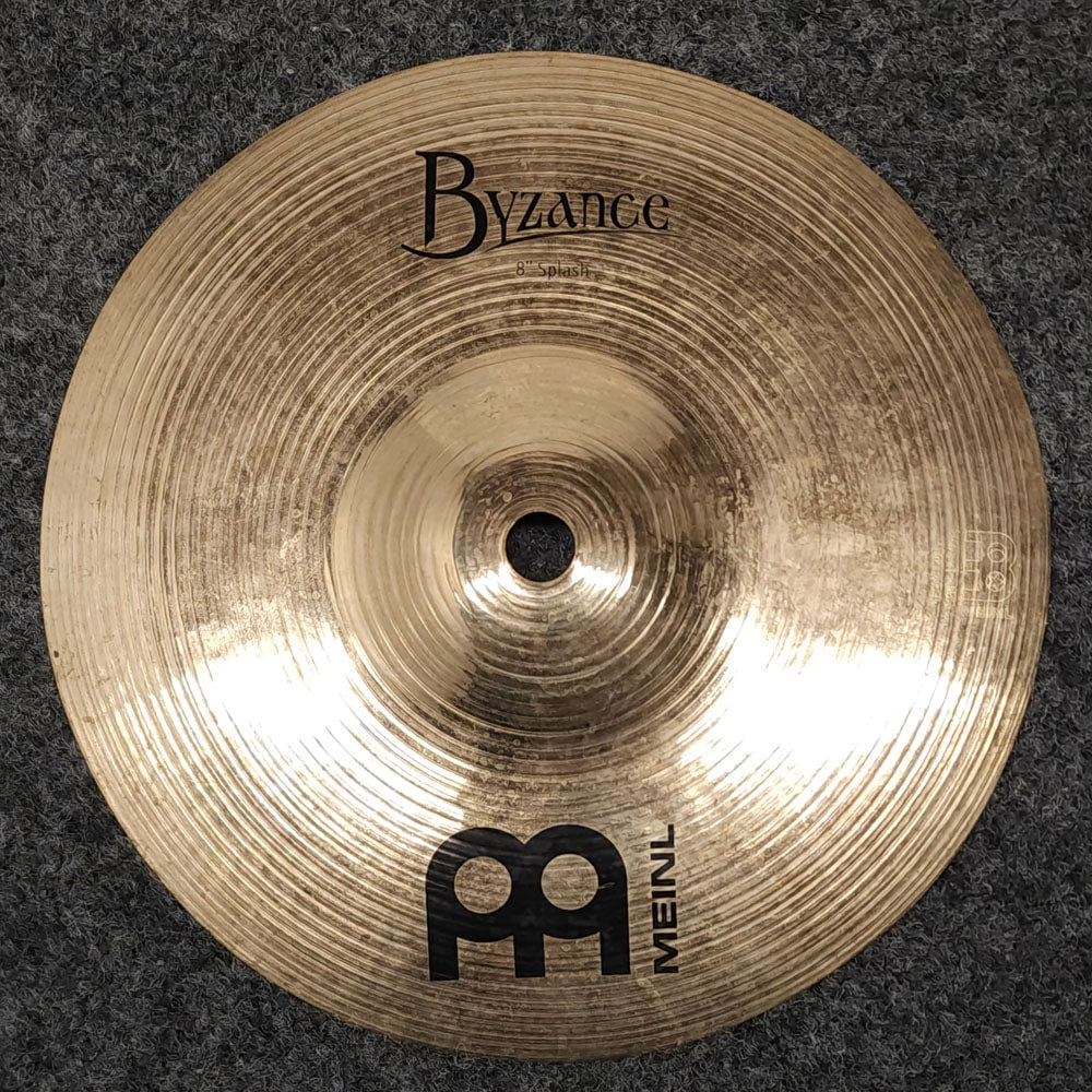 Used Meinl Byzance Brilliant Splash Cymbal 8" - Very Good - Drum Center Of Portsmouth