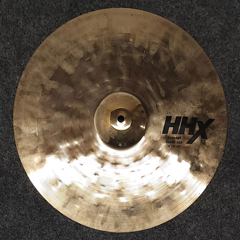 Used Sabian HHX Concept Crash Cymbal 16" - Good - Drum Center Of Portsmouth