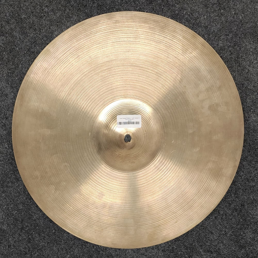 Used Vintage Zildjian A Crash Cymbal 18" - Fair - Drum Center Of Portsmouth