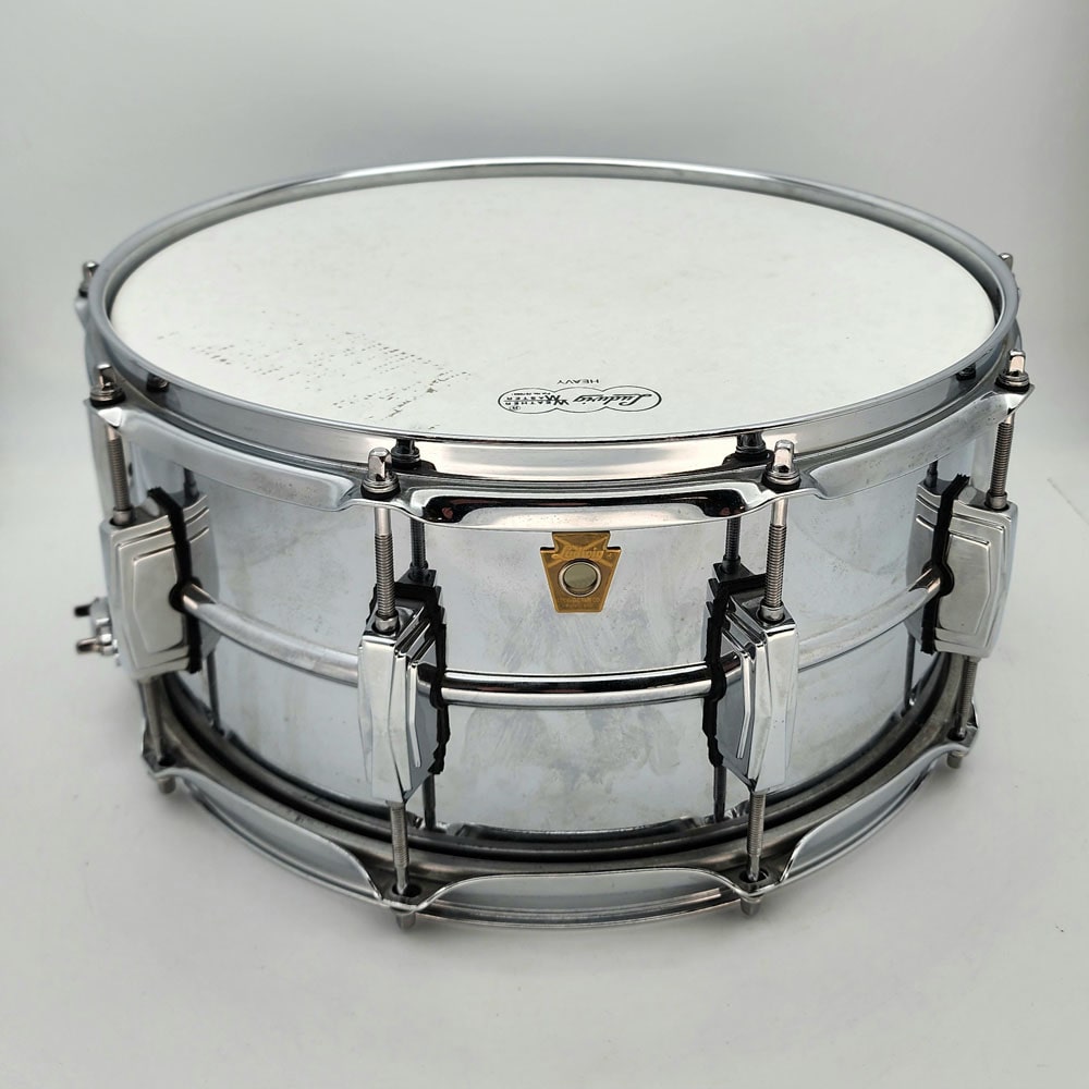 Used Ludwig LM402 Supraphonic Snare Drum 14x6.5 - Fair - Drum Center Of Portsmouth