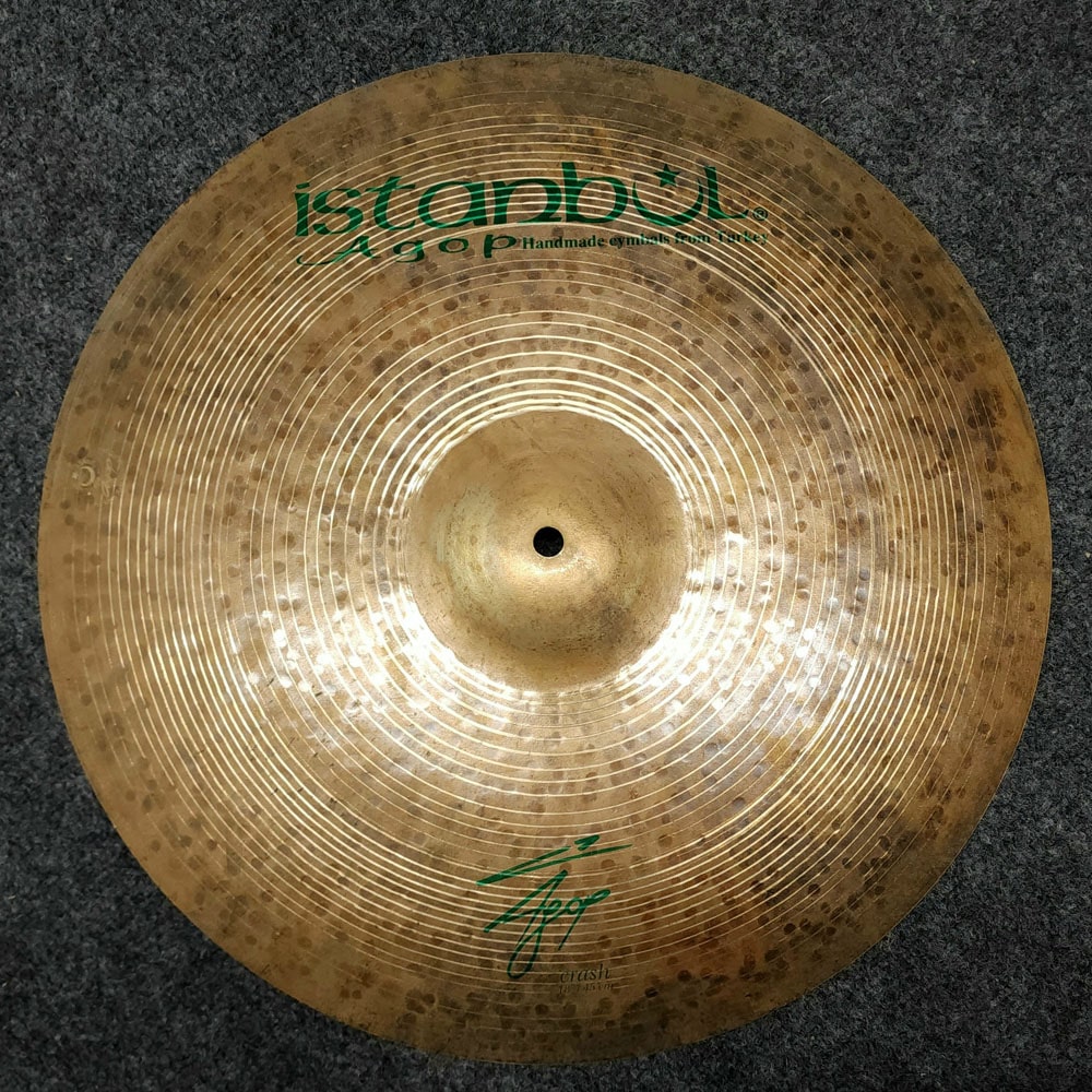 Used Istanbul Agop Signature Crash Cymbal 18" - Very Good - Drum Center Of Portsmouth