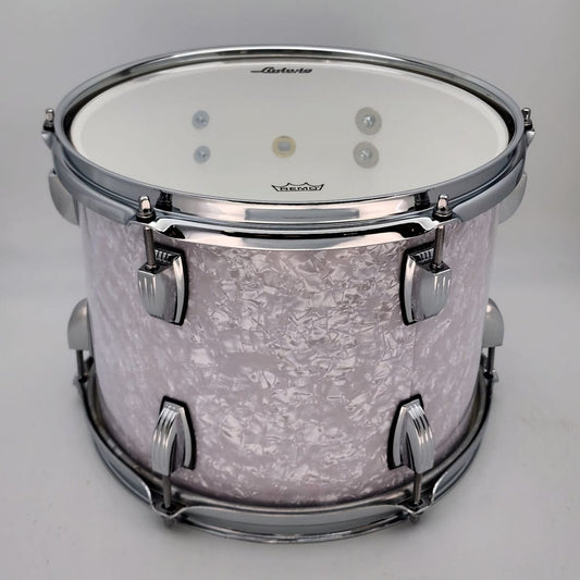 Used Ludwig Classic Maple Tom 12x9 White Marine Pearl - Mint - Drum Center Of Portsmouth
