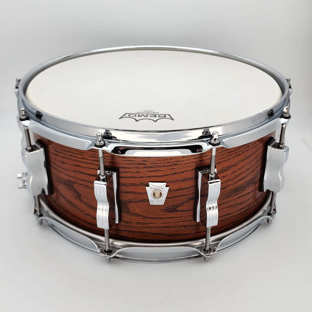 Used Ludwig Classic Oak Snare Drum 14x6.5 Tennessee Whiskey - Very Good - Drum Center Of Portsmouth