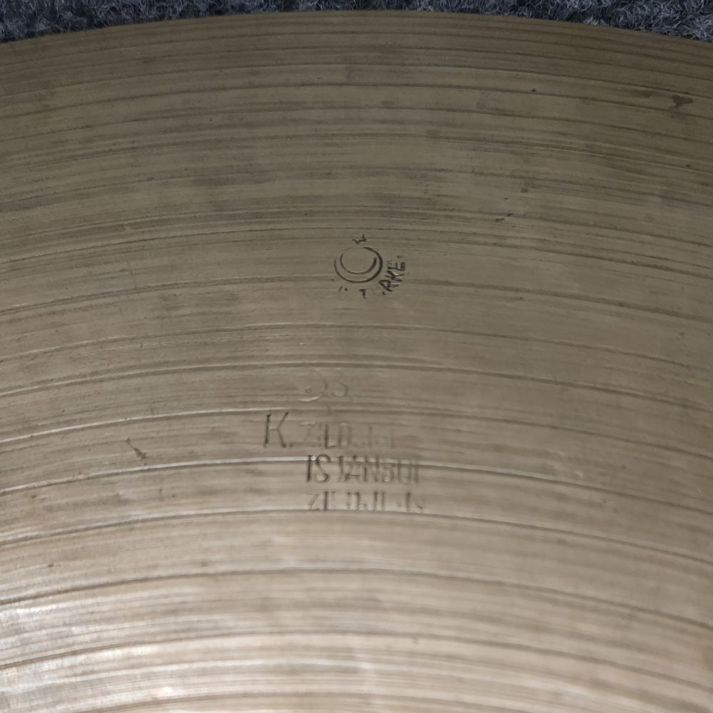 Used Vintage Zildjian K Istanbul Ride Cymbal 20" 2118 grams - Good - Drum Center Of Portsmouth