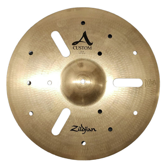 Used Zildjian A Custom EFX Crash Cymbal 18" - Good - Drum Center Of Portsmouth