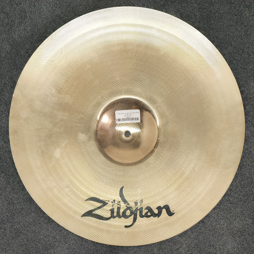 Used Zildjian A Custom Fast Crash 18" (Bell Cracks) - Fair - Drum Center Of Portsmouth