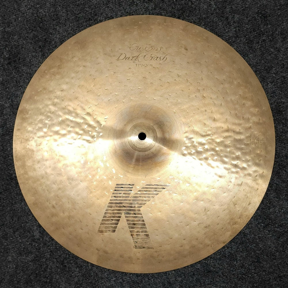 Used Zildjian K Custom Dark Crash 17" - Very Good - Drum Center Of Portsmouth
