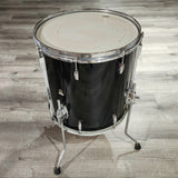 Used Pearl BLX 6pc Drum Set Piano Black - Fair - Drum Center Of Portsmouth