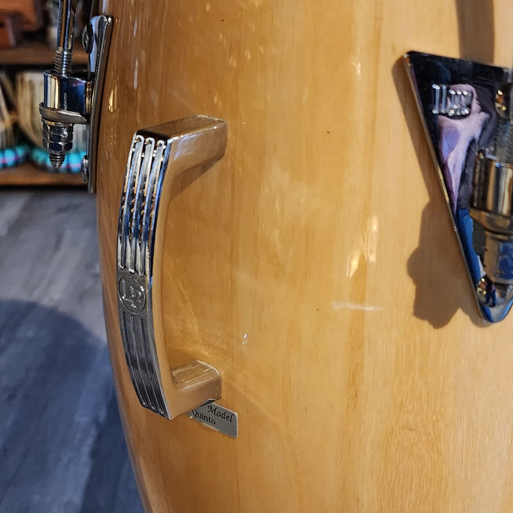 Used LP Classic Conga Drum w/ Bag & LP Super Conga Stand - Good - Drum Center Of Portsmouth