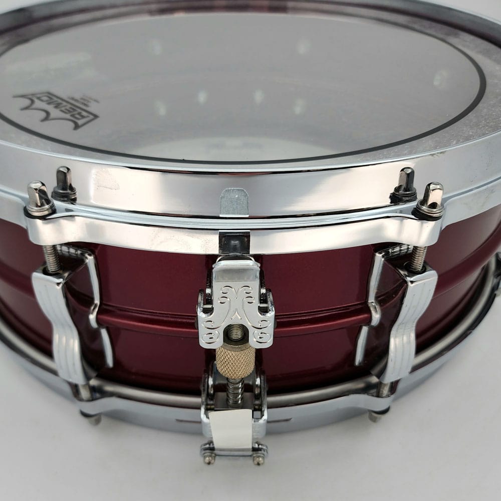 Used Ludwig Acrolite Snare Drum 14x5 Red - Very Good - Drum Center Of Portsmouth