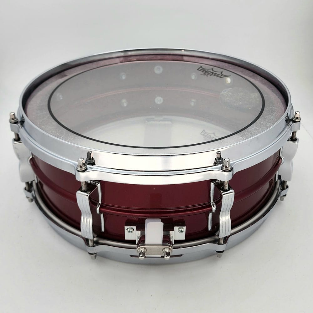 Used Ludwig Acrolite Snare Drum 14x5 Red - Very Good - Drum Center Of Portsmouth