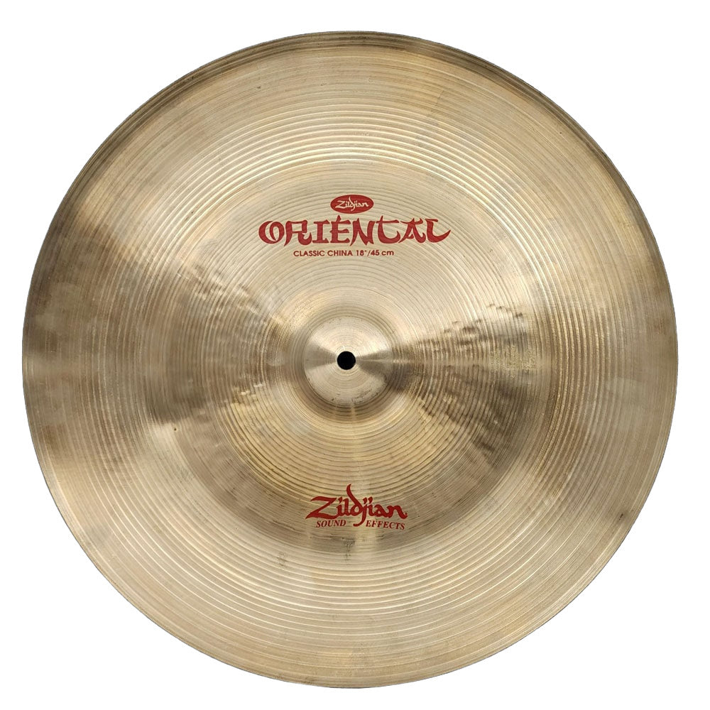 Used Zildjian Oriental Classic China Cymbal 18" - Very Good - Drum Center Of Portsmouth