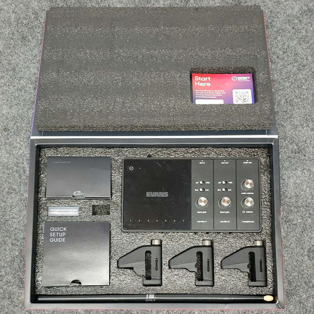 Used Evans Hybrid Sensory Percussion Sound System - Drum Center Of Portsmouth