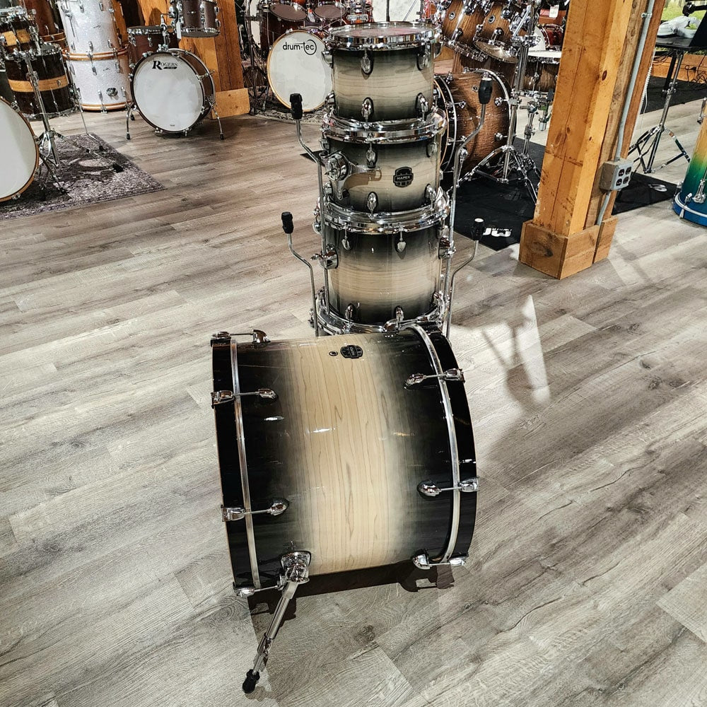 Used Mapex Armory Series 5pc Studioease Drum Set DCP Black Burst - Good - Drum Center Of Portsmouth