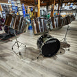 Used Vintage Ludwig 7pc Stainless Steel Drum Set w/Maple Bass Drum - Good - Drum Center Of Portsmouth