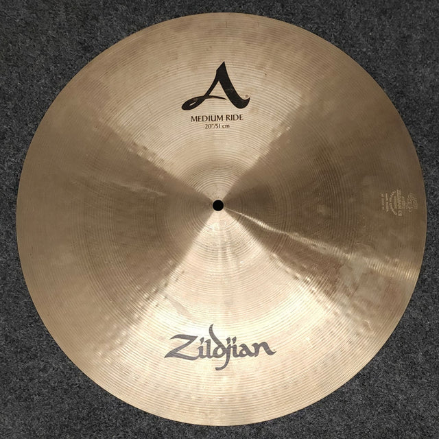Used Zildjian A Medium Ride Cymbal 20" - Good - Drum Center Of Portsmouth