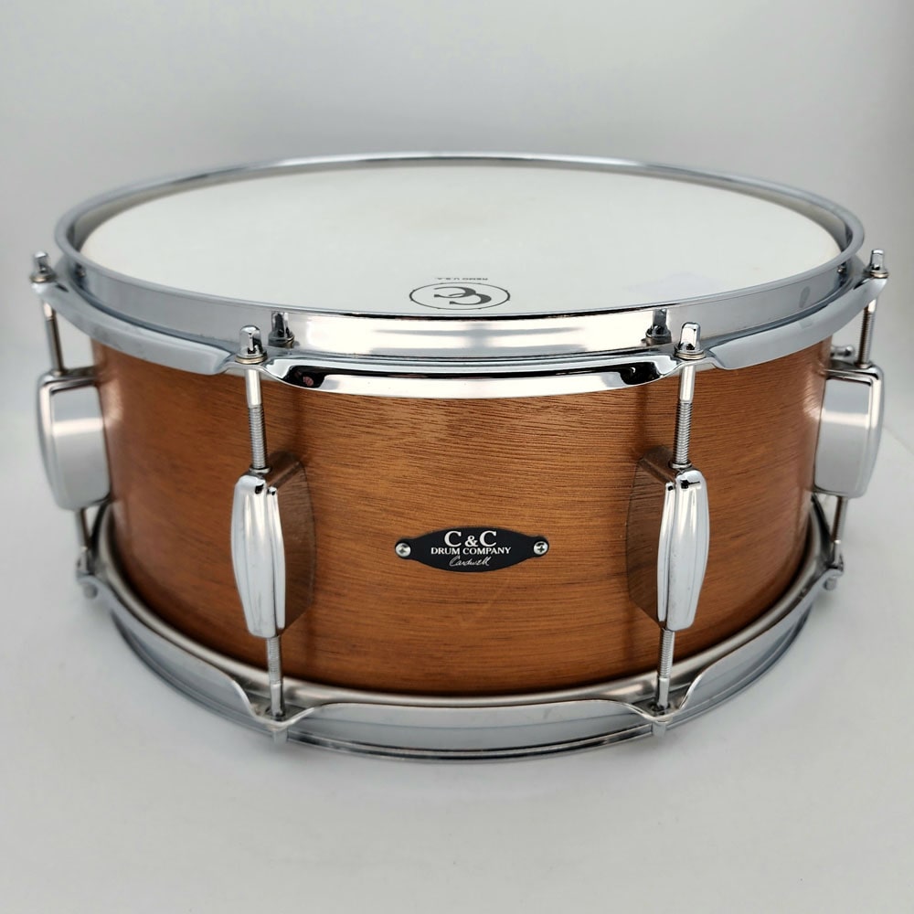 Used C&C Player Date I Snare Drum 14x6.5 Honey Amber - Very Good - Drum Center Of Portsmouth