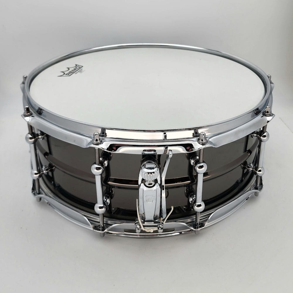 Used Ludwig Universal Brass Snare Drum 14x5.5 - Very Good - Drum Center Of Portsmouth