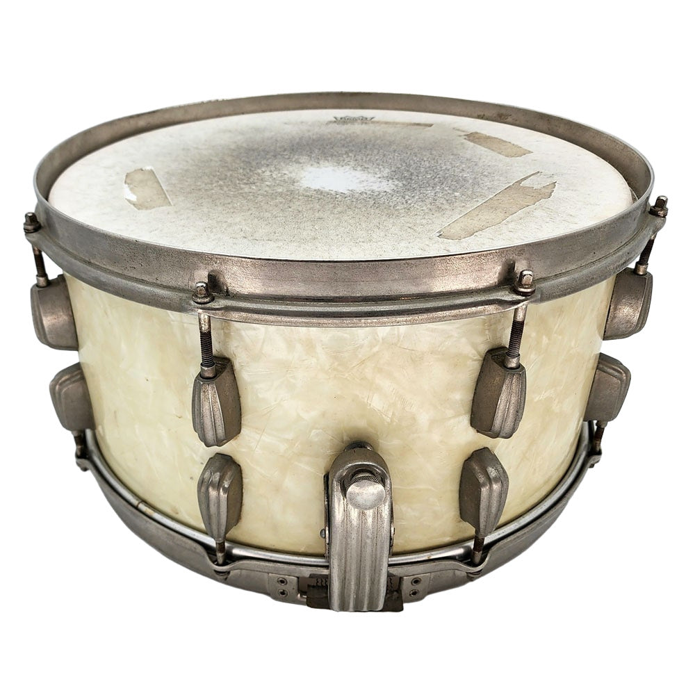 Used Vintage Slingerland Radio King Snare Drum 14x7 WMP - Good - Drum Center Of Portsmouth