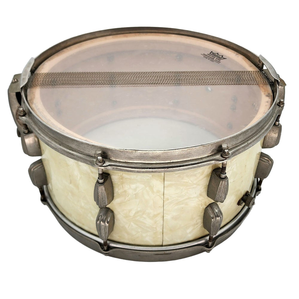 Used Vintage Slingerland Radio King Snare Drum 14x7 WMP - Good - Drum Center Of Portsmouth