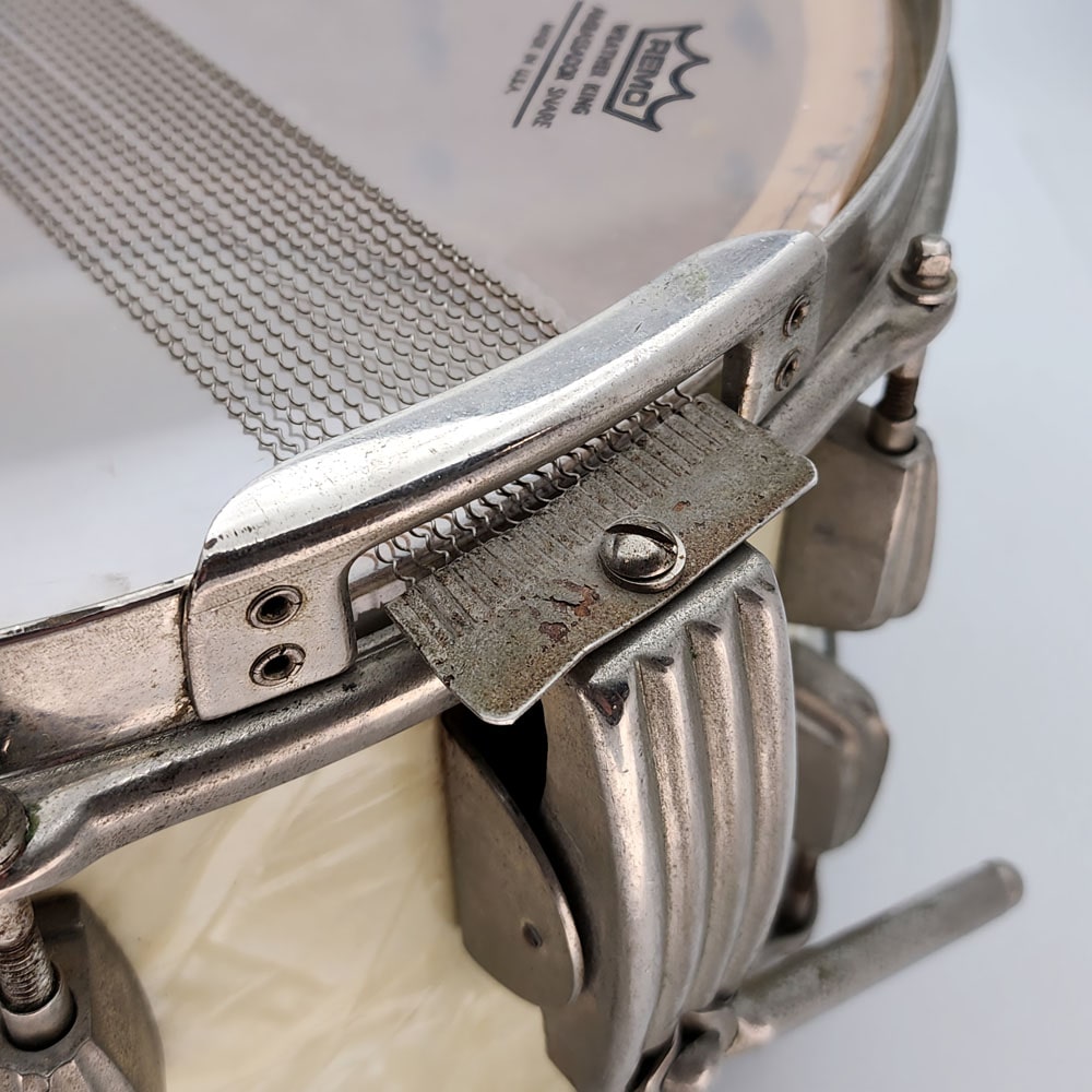 Used Vintage Slingerland Radio King Snare Drum 14x7 WMP - Good - Drum Center Of Portsmouth