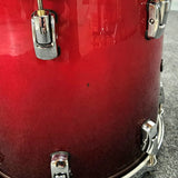 Used Pearl Reference Tom 14x12 Scarlett Fade - Very Good - Drum Center Of Portsmouth
