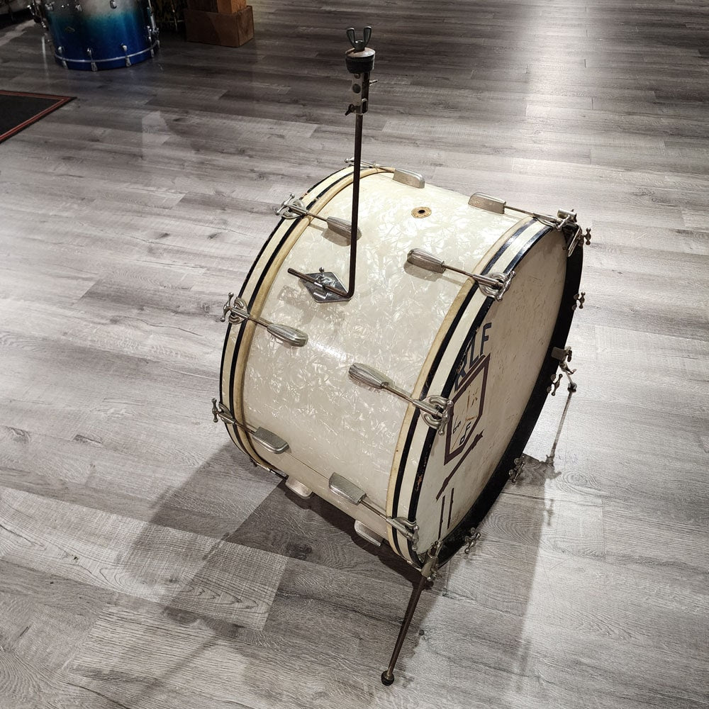 Used Vintage Slingerland Radio King Bass Drum 26x14 WMP - Good - Drum Center Of Portsmouth