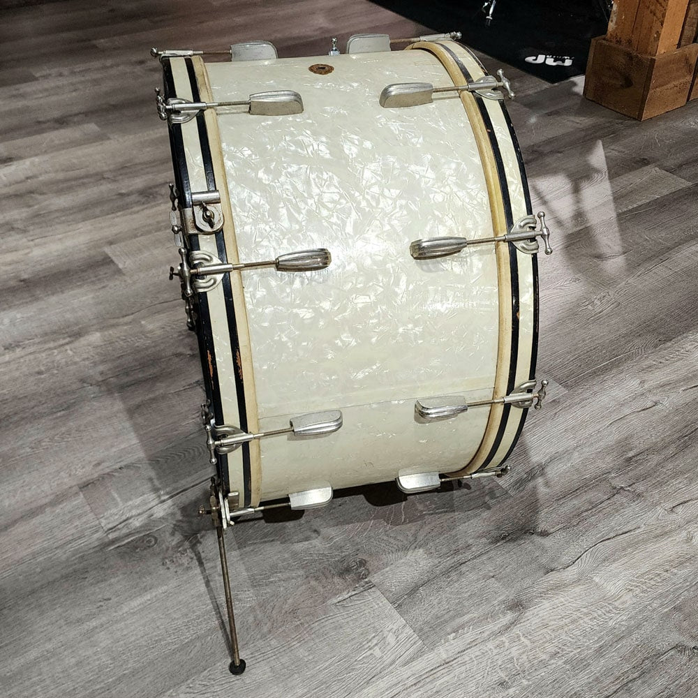 Used Vintage Slingerland Radio King Bass Drum 26x14 WMP - Good - Drum Center Of Portsmouth