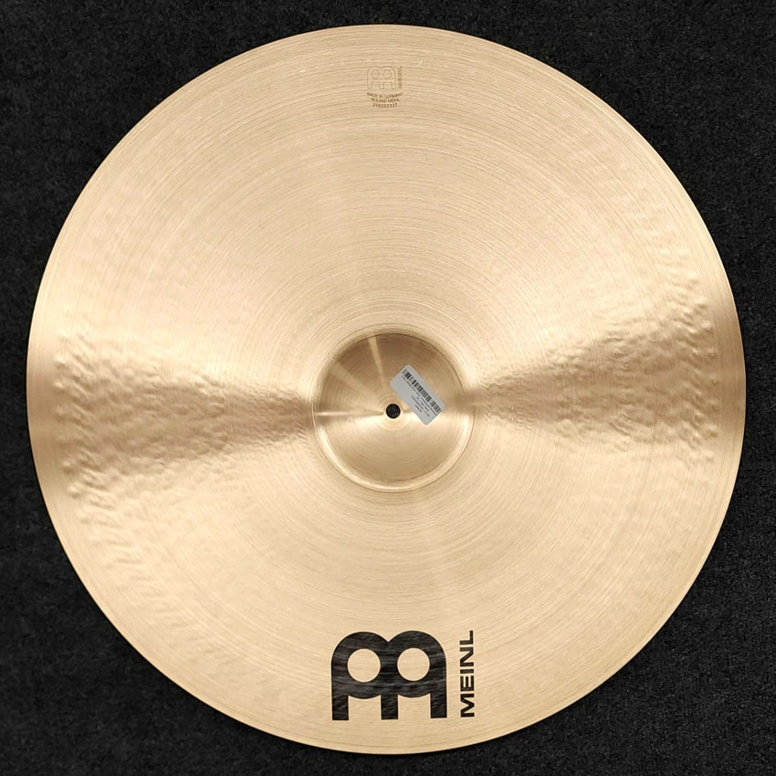 Used Meinl Pure Alloy Traditional Medium Ride Cymbal 24" - Very Good - Drum Center Of Portsmouth