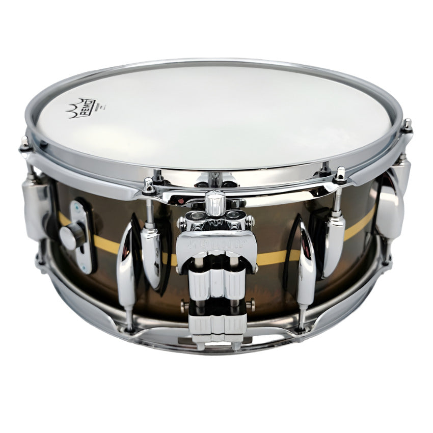 Used Sonor Benny Greb Signature Vintage Brass Snare Drum 13x5.75 - Excellent - Drum Center Of Portsmouth