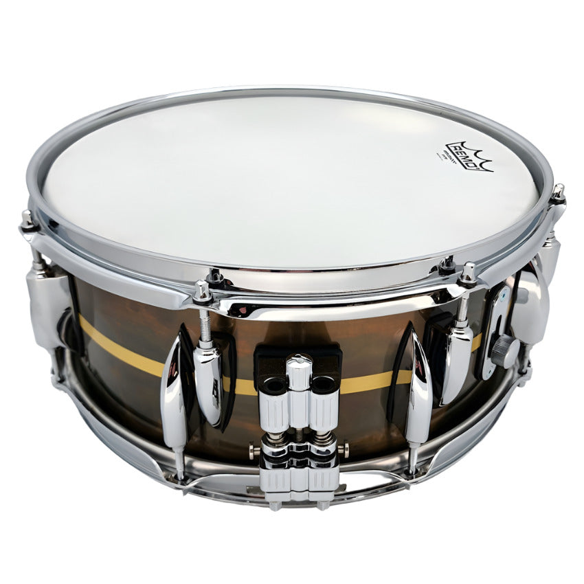 Used Sonor Benny Greb Signature Vintage Brass Snare Drum 13x5.75 - Excellent - Drum Center Of Portsmouth