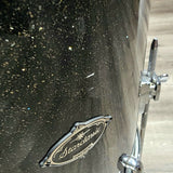 Used Tama Starclassic Birch/Bubinga 4pc Drum Set Black Diamond Dust - Good - Drum Center Of Portsmouth