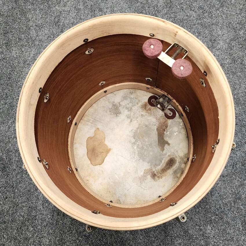 Used Vintage Slingerland Radio King 4pc Drum Set Black Diamond Pearl - Drum Center Of Portsmouth