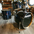 Used Premier 4pc Drum Set Dark Blue w/Black Hardware - Fair - Drum Center Of Portsmouth