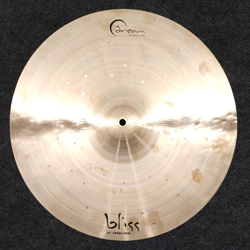 Used Dream Bliss Crash/Ride Cymbal 18" - Very Good - Drum Center Of Portsmouth