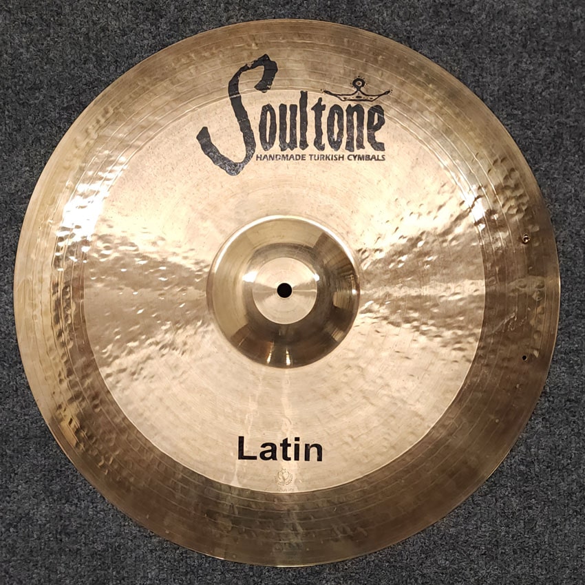 Used Soultone Latin Ride Cymbal 19" w/2 Rivets - Good - Drum Center Of Portsmouth