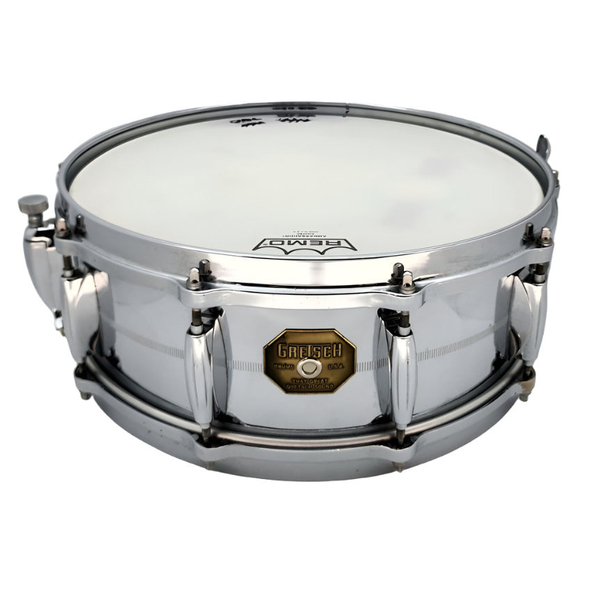 Used Vintage Gretsch 4165 COB Snare Drum 14x5 w/Internal Tone Control - Very Good - Drum Center Of Portsmouth