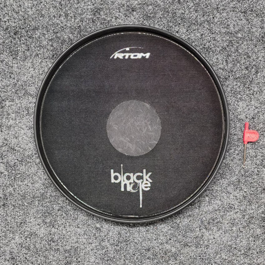 Used RTOM Black Hole Drum Silencing Pad 13" - Excellent - Drum Center Of Portsmouth