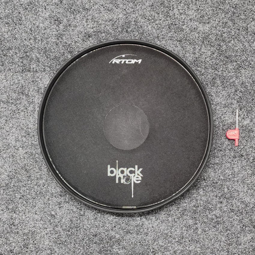 Used RTOM Black Hole Drum Silencing Pad 14" - Excellent - Drum Center Of Portsmouth