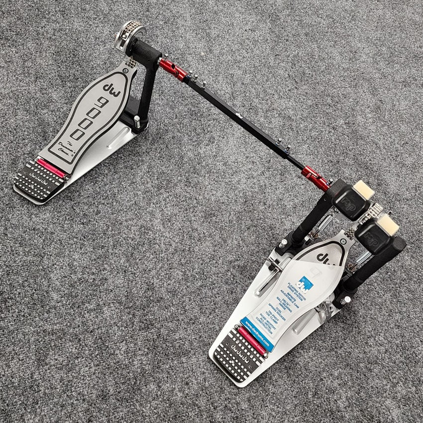 Used DW 9000 Double Bass Drum Pedal - Mint - Drum Center Of Portsmouth